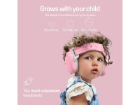 Protectores auriculares Alpine Muffy Baby para bebé, rosa Protectores auriculares Alpine Muffy Baby para bebé, rosa